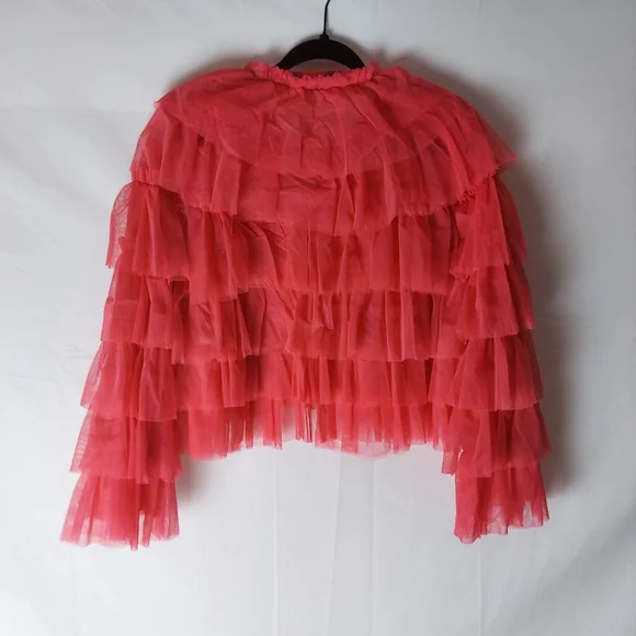 Layered Tulle Cardigan/jacket Small/ Last One In Stock - Picture 2 of 6